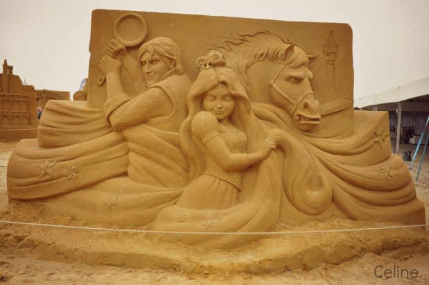 Sand Sculpture Festival Ostend.